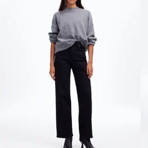 MADEWELL MID RISE KICK OUT JEANS